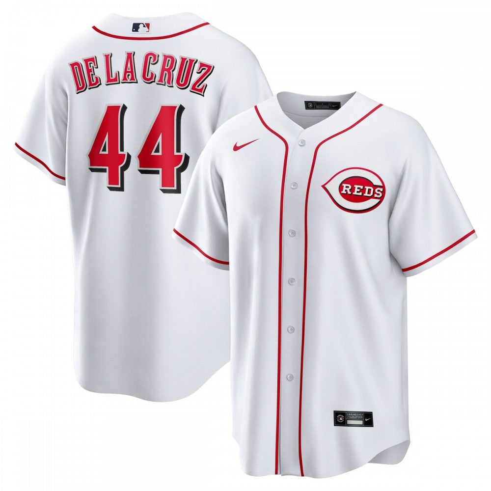Elly De La Cruz Cincinnati Reds Nike Home Replica MLB Jersey - White