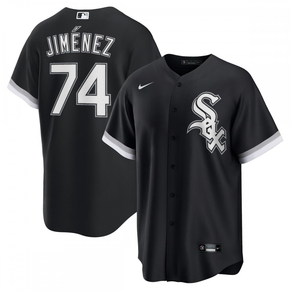Eloy Jimenez Chicago White Sox Nike Alternate Replica Player Name MLB Jersey - Black