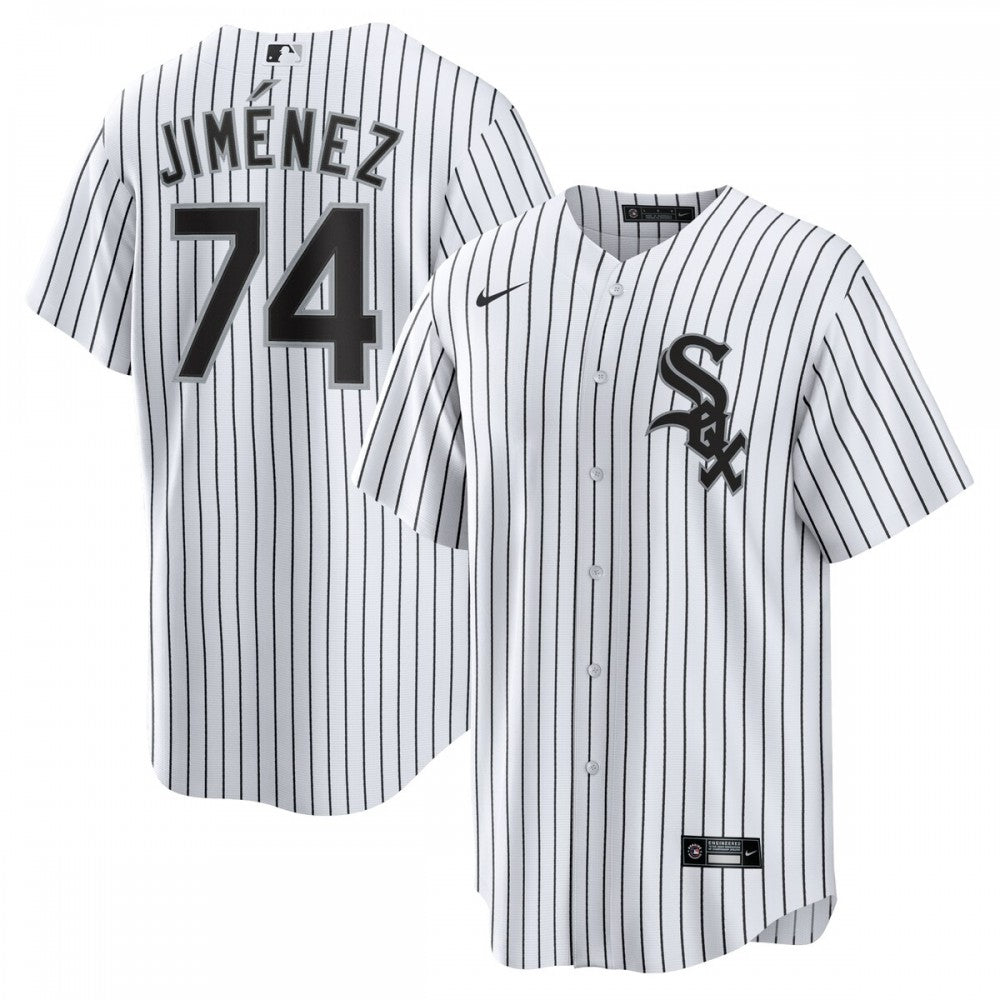 Eloy Jimenez Chicago White Sox Nike Home Replica Player Name MLB Jersey - White