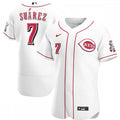 Eugenio Suarez Cincinnati Reds Nike Home Authentic Player MLB Jersey - White