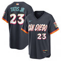 Fernando Tatis Jr. San Diego Padres Nike 2026 City Connect Stadium MLB Jersey - Obsidian