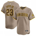 Fernando Tatis Jr. San Diego Padres Nike Alternate Limited Player MLB Jersey?C Tan