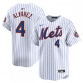 Francisco Alvarez New York Mets Nike Home Limited Player MLB Jersey - White