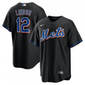 Francisco Lindor New York Mets Nike 2022 Alternate Replica Player MLB Jersey - Black