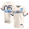 Freddie Freeman Los Angeles Dodgers Nike 2024 City Connect Limited Player MLB Jersey - Cream
