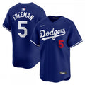 Freddie Freeman Los Angeles Dodgers Nike Alternate Limited Player MLB Jersey?C Royal