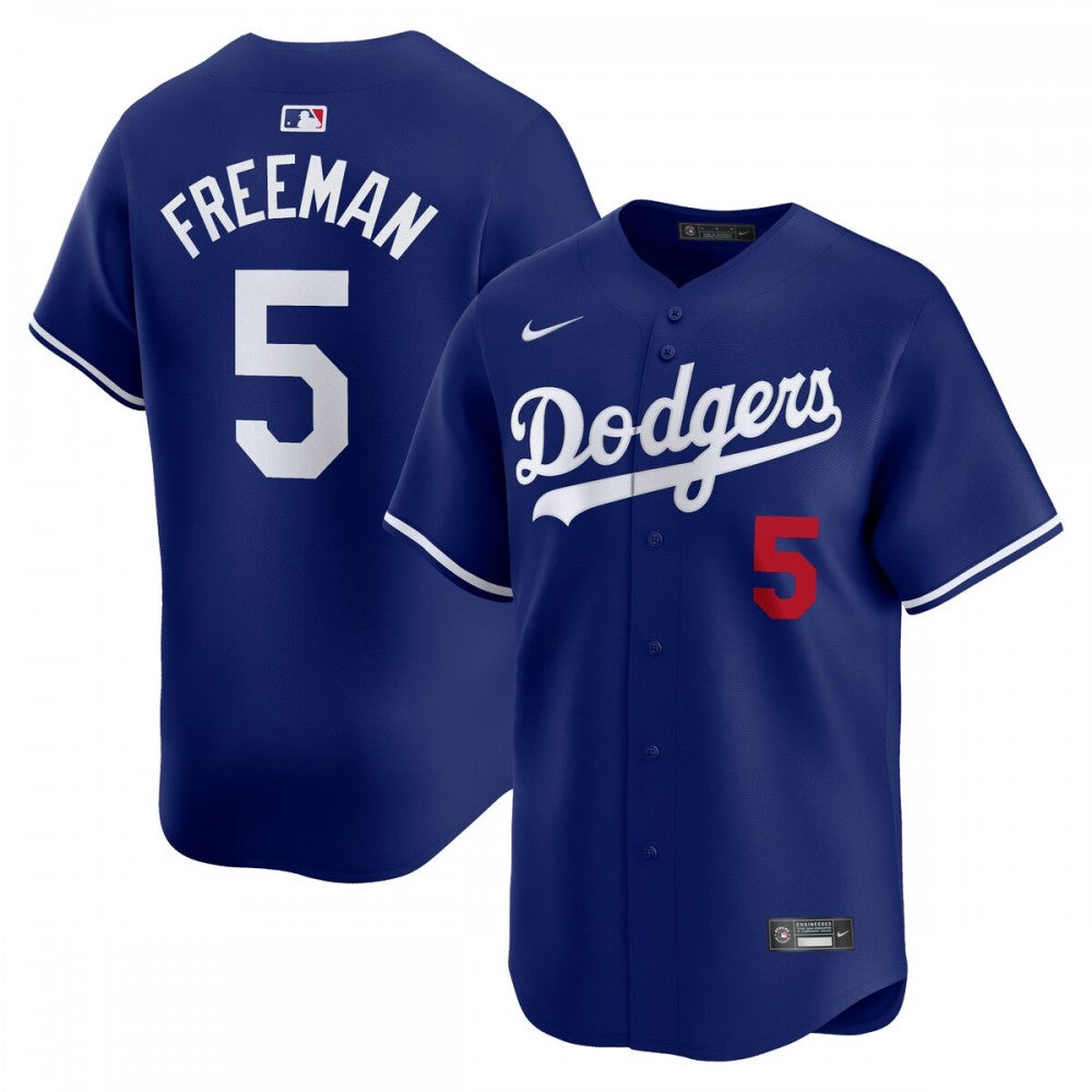 Freddie Freeman Los Angeles Dodgers Nike Alternate Limited Player MLB Jersey?C Royal