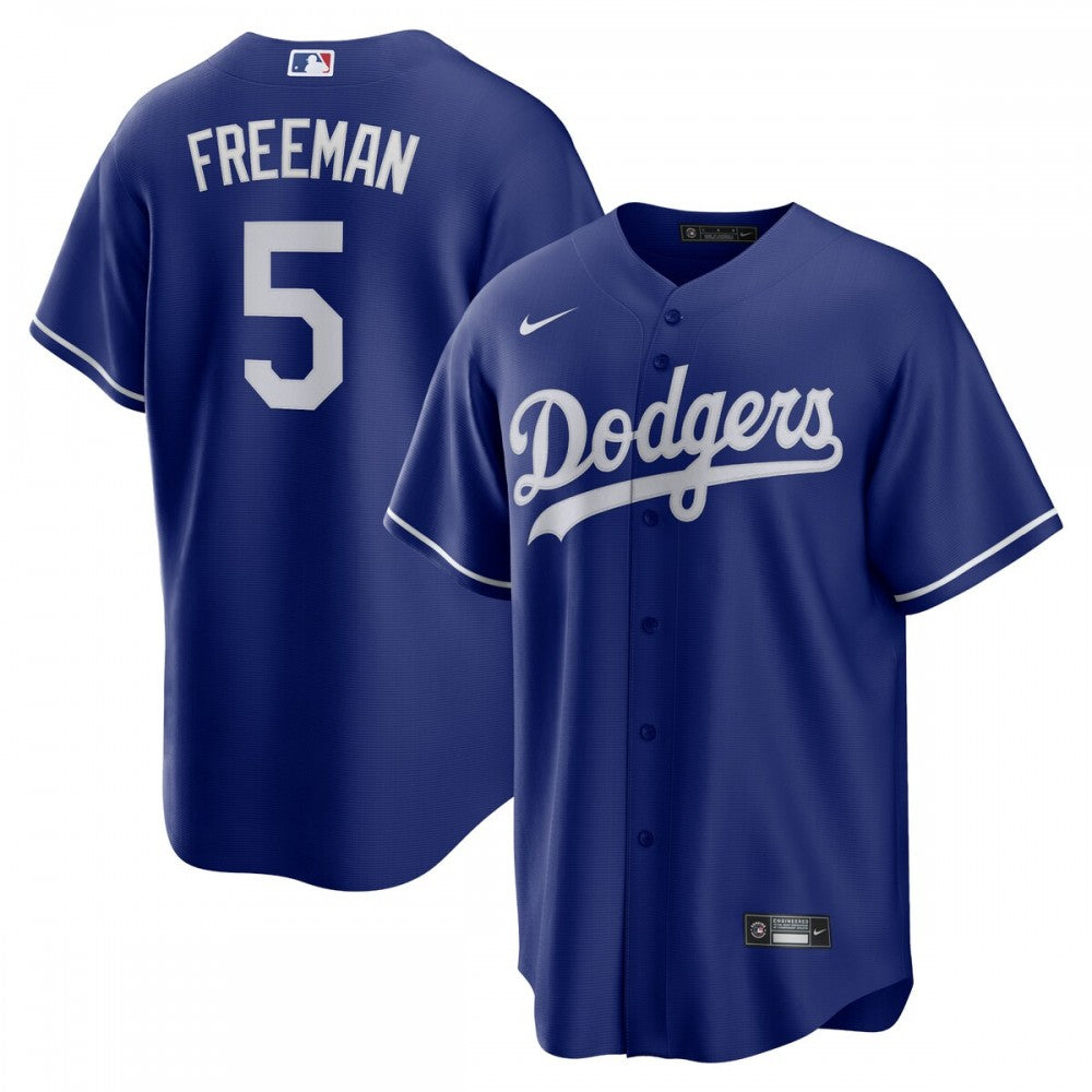 Freddie Freeman Los Angeles Dodgers Nike Alternate Replica Player MLB Jersey - Royal