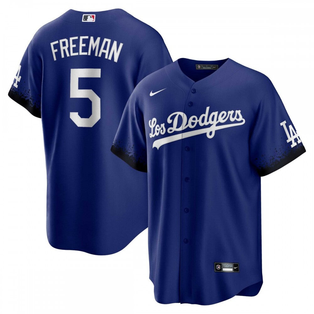 Freddie Freeman Los Angeles Dodgers Nike City Connect Replica Player MLB Jersey - Royal