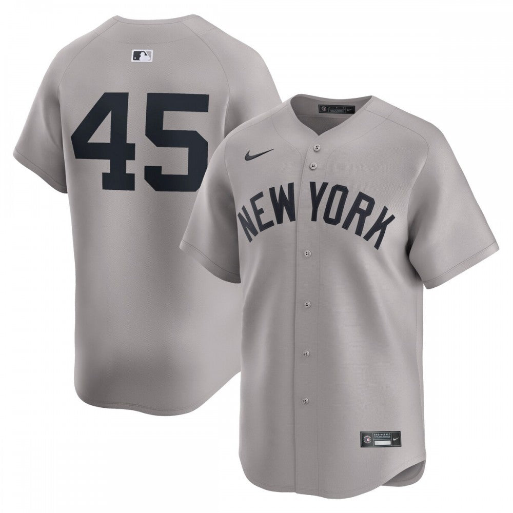 Gerrit Cole New York Yankees Nike Away Limited Player MLB Jersey - Gray