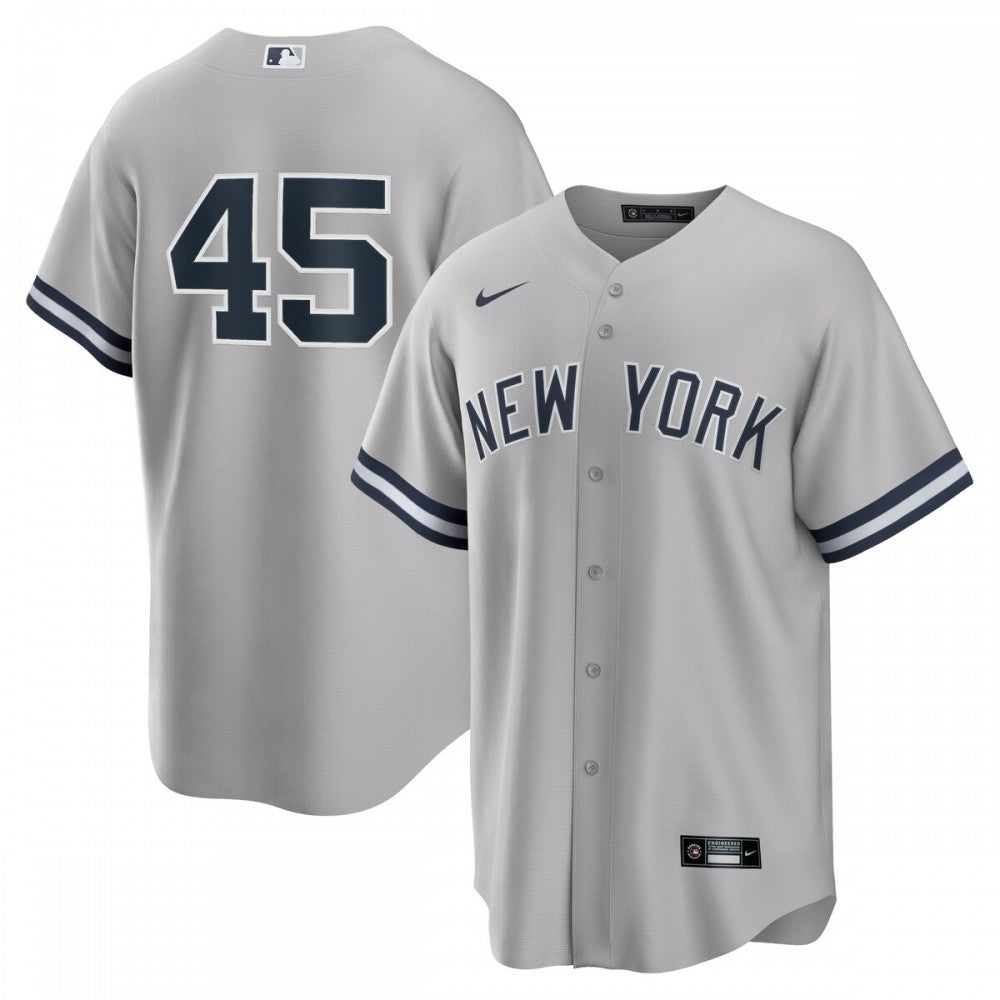 Gerrit Cole New York Yankees Nike Road Replica Player Name MLB Jersey - Gray