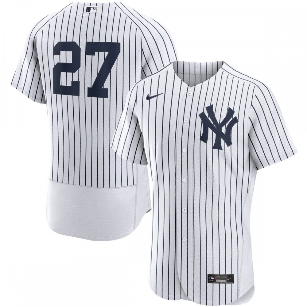Giancarlo Stanton New York Yankees Nike Home Authentic Player MLB Jersey - White