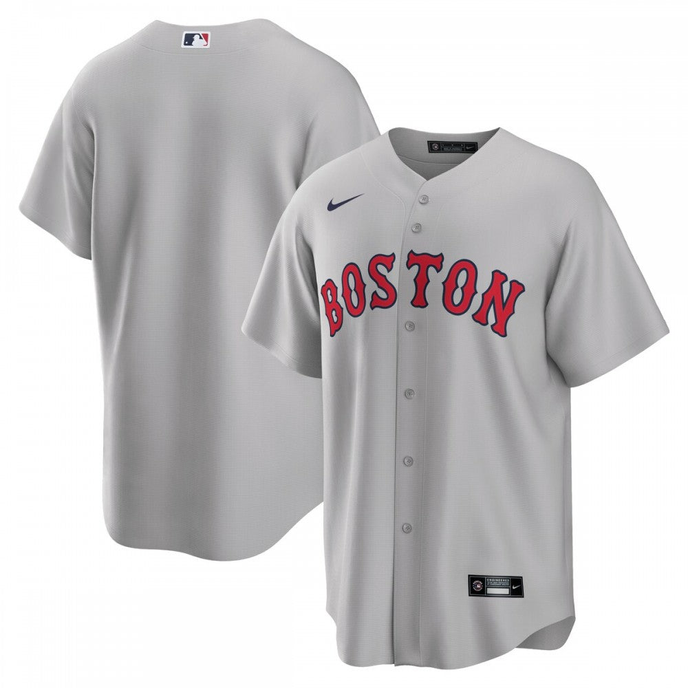 Boston Red Sox Nike Road Replica Team MLB Jersey - Gray