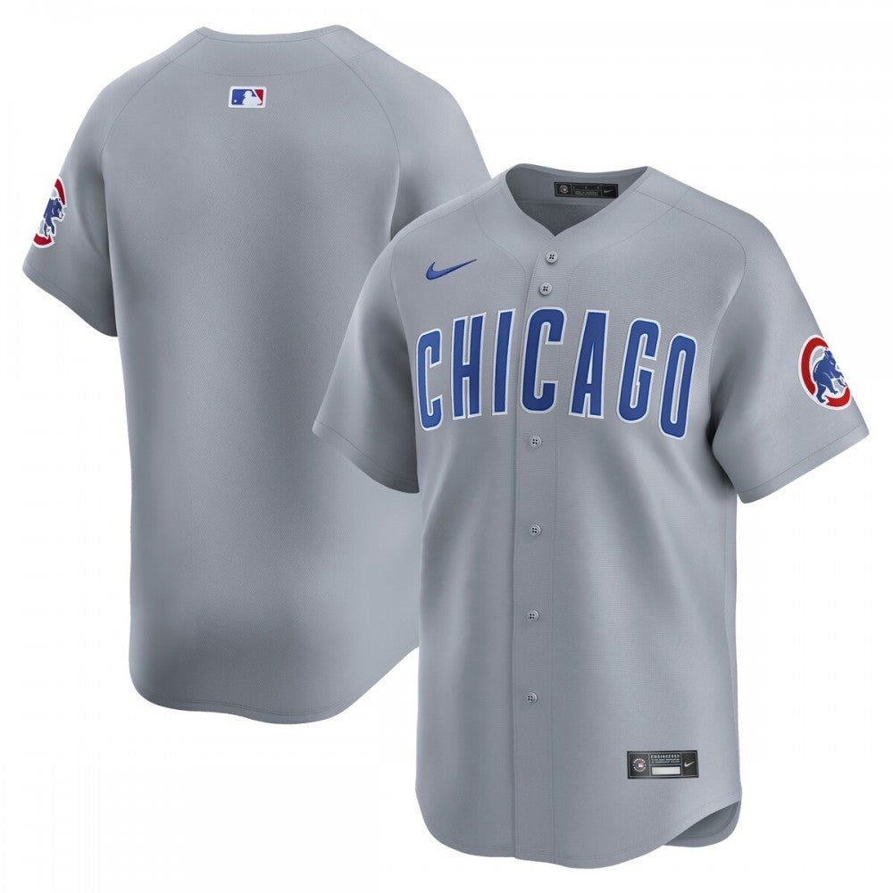 Chicago Cubs Nike Road Limited MLB Jersey?C Gray