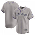 Colorado Rockies Nike Road Limited MLB Jersey?C Gray