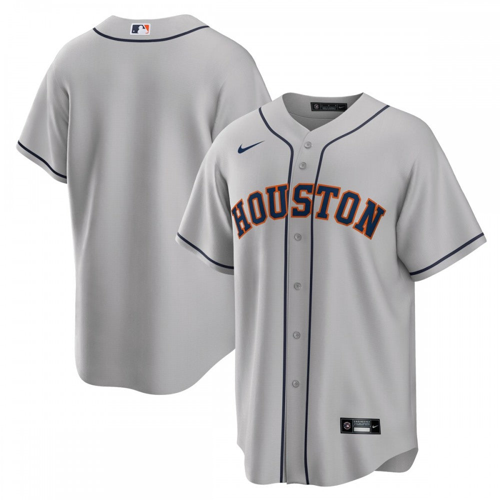 Houston Astros Nike Road Replica Team MLB Jersey - Gray