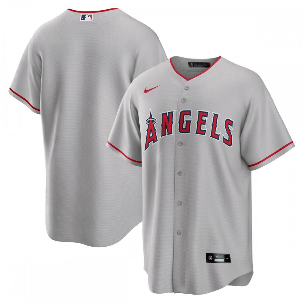 Los Angeles Angels Nike Road Replica Team MLB Jersey - Gray