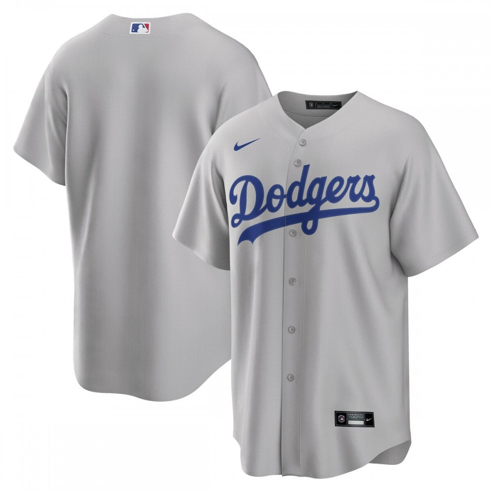 Los Angeles Dodgers Nike Alternate Replica Team MLB Jersey - Gray