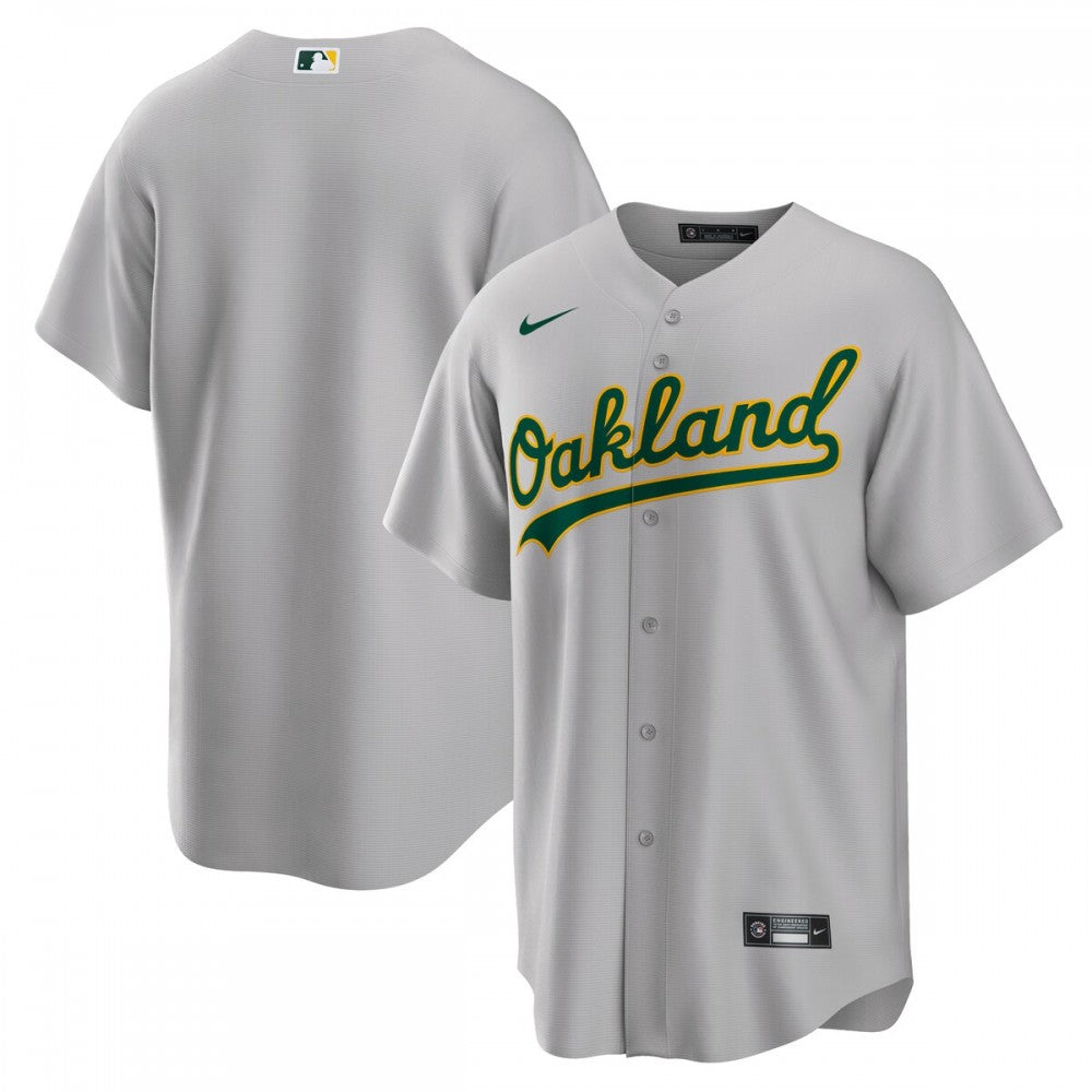 Oakland Athletics Nike Road Replica Team MLB Jersey - Gray