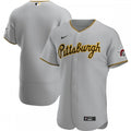 Pittsburgh Pirates Nike Road Authentic Team MLB Jersey - Gray