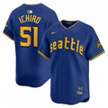 Ichiro Suzuki Seattle Mariners Nike City Connect Retired Player MLB Jersey - Royal