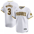 Jackson Merrill San Diego Padres Nike Home Limited MLB Jersey - White