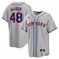 Jacob deGrom New York Mets Nike Road Replica Player Name MLB Jersey - Gray