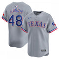 Jacob deGrom Texas Rangers Nike Away Limited Player MLB Jersey - Gray