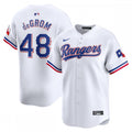 Jacob deGrom Texas Rangers Nike Home Limited Player MLB Jersey - White