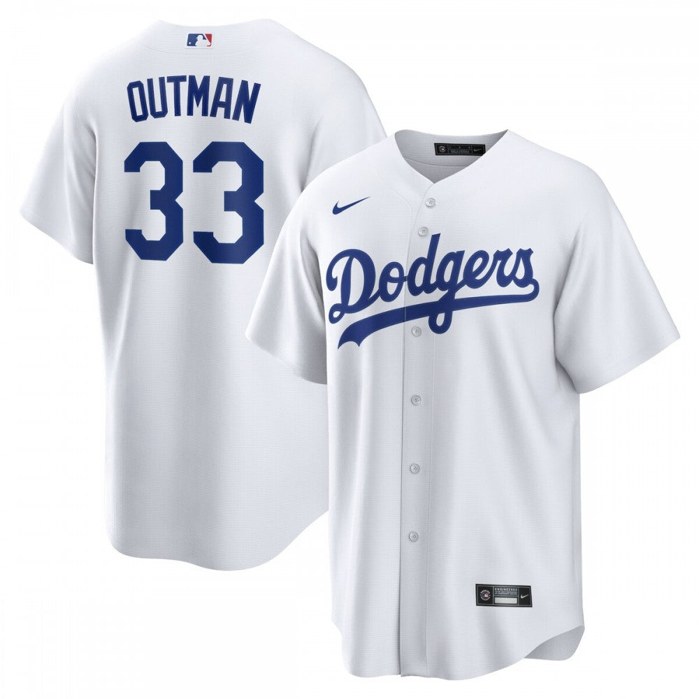 James Outman Los Angeles Dodgers Nike Replica Player MLB Jersey - White