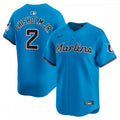 Jazz Chisholm Jr. Miami Marlins Nike Alternate Limited Player MLB Jersey?C Blue