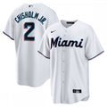 Jazz Chisholm Jr. Miami Marlins Nike Home Replica Player MLB Jersey - White