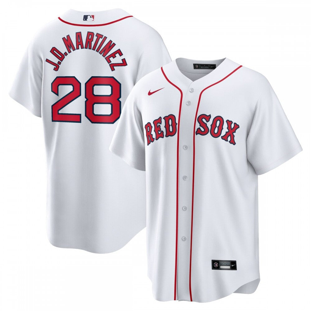 J.D. Martinez Boston Red Sox Nike Home Replica Player Name MLB Jersey - White