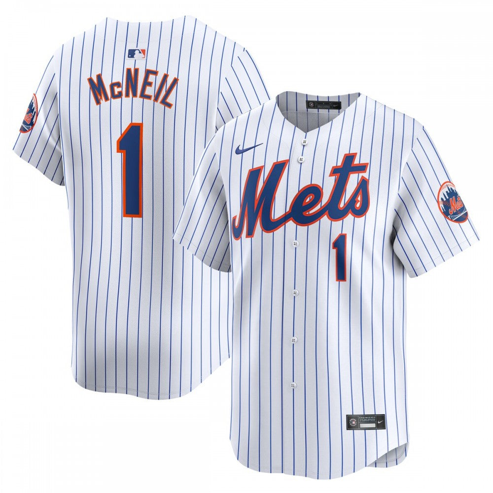 Jeff McNeil New York Mets Nike Home Limited Player MLB Jersey?C White