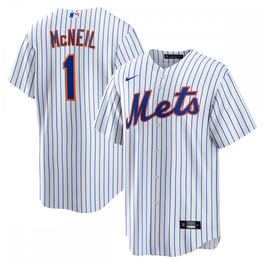 Jeff McNeil New York Mets Nike Home Replica Player MLB Jersey - White