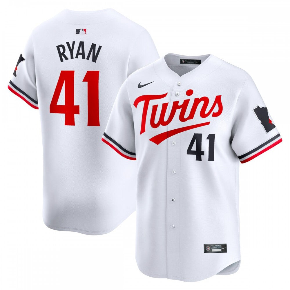 Joe Ryan Minnesota Twins Nike Home Limited Player MLB Jersey - White