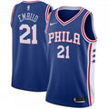 Joel Embiid Philadelphia 76ers Nike Swingman NBA Jersey Royal - Icon Edition