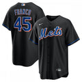 John Franco New York Mets Nike 2022 Alternate Replica Player MLB Jersey - Black
