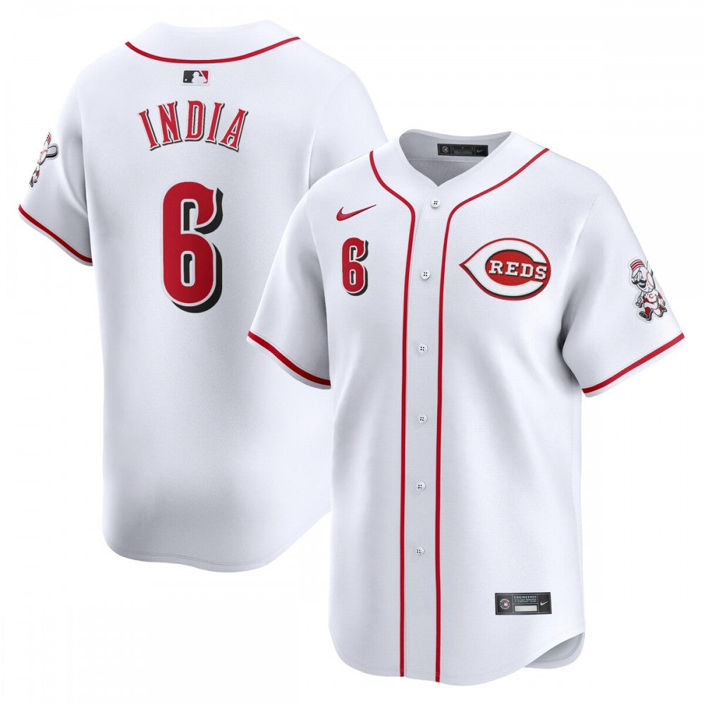 Jonathan India Cincinnati Reds Nike Home Limited Player MLB Jersey - White