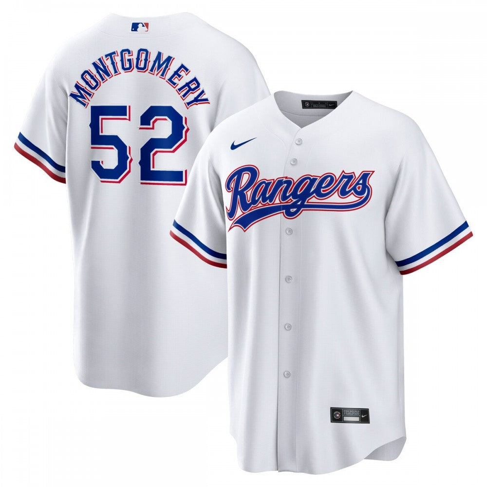 Jordan Montgomery Texas Rangers Nike Home Replica Player MLB Jersey - White