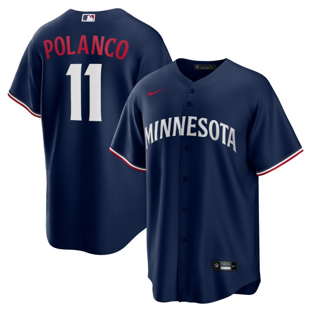 Jorge Polanco Minnesota Twins Nike Alternate Replica Player MLB Jersey - Navy