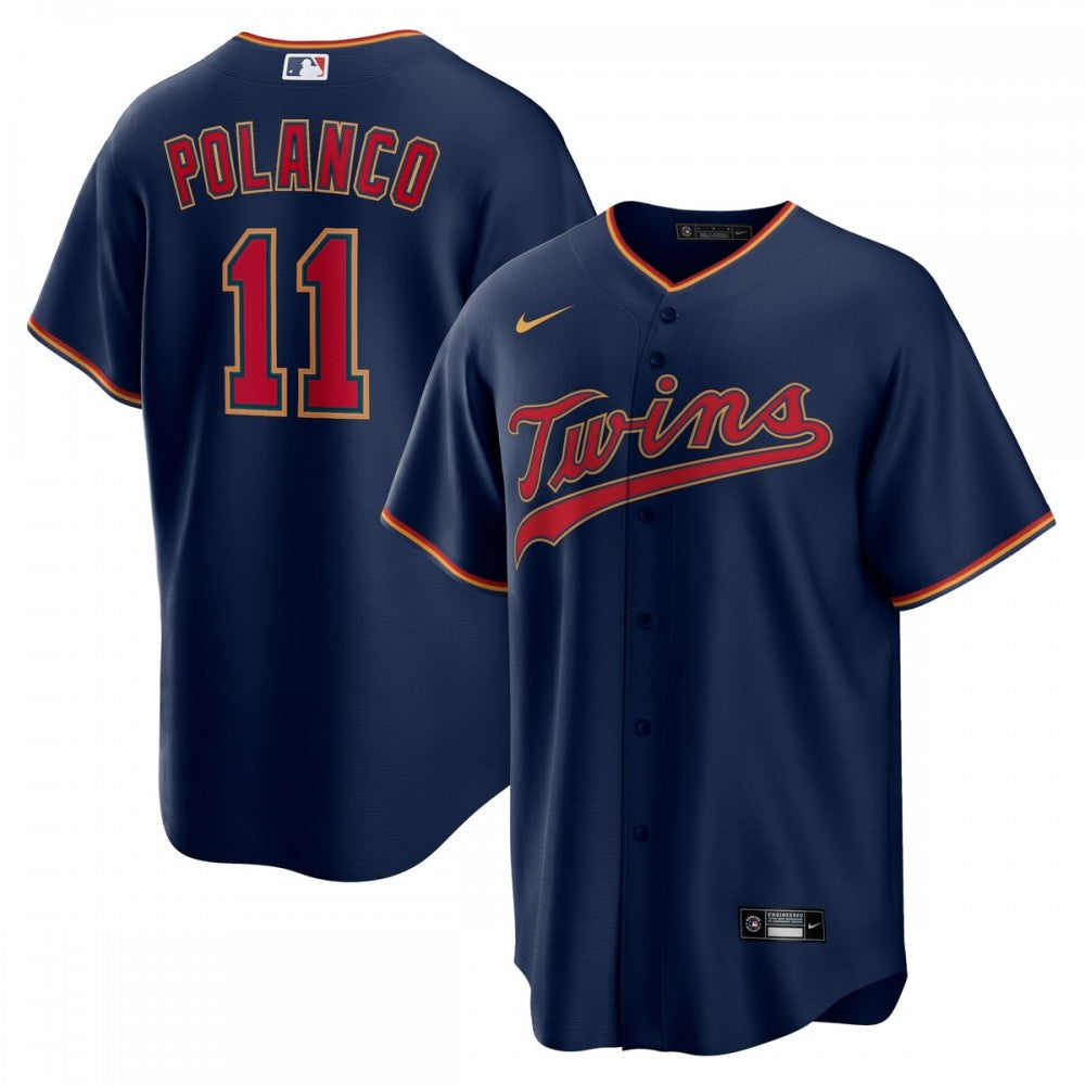 Jorge Polanco Minnesota Twins Nike Alternate Replica Player Name MLB Jersey - Navy