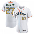 Jose Altuve Houston Astros Nike 2023 Gold Collection Authentic Player MLB Jersey - White