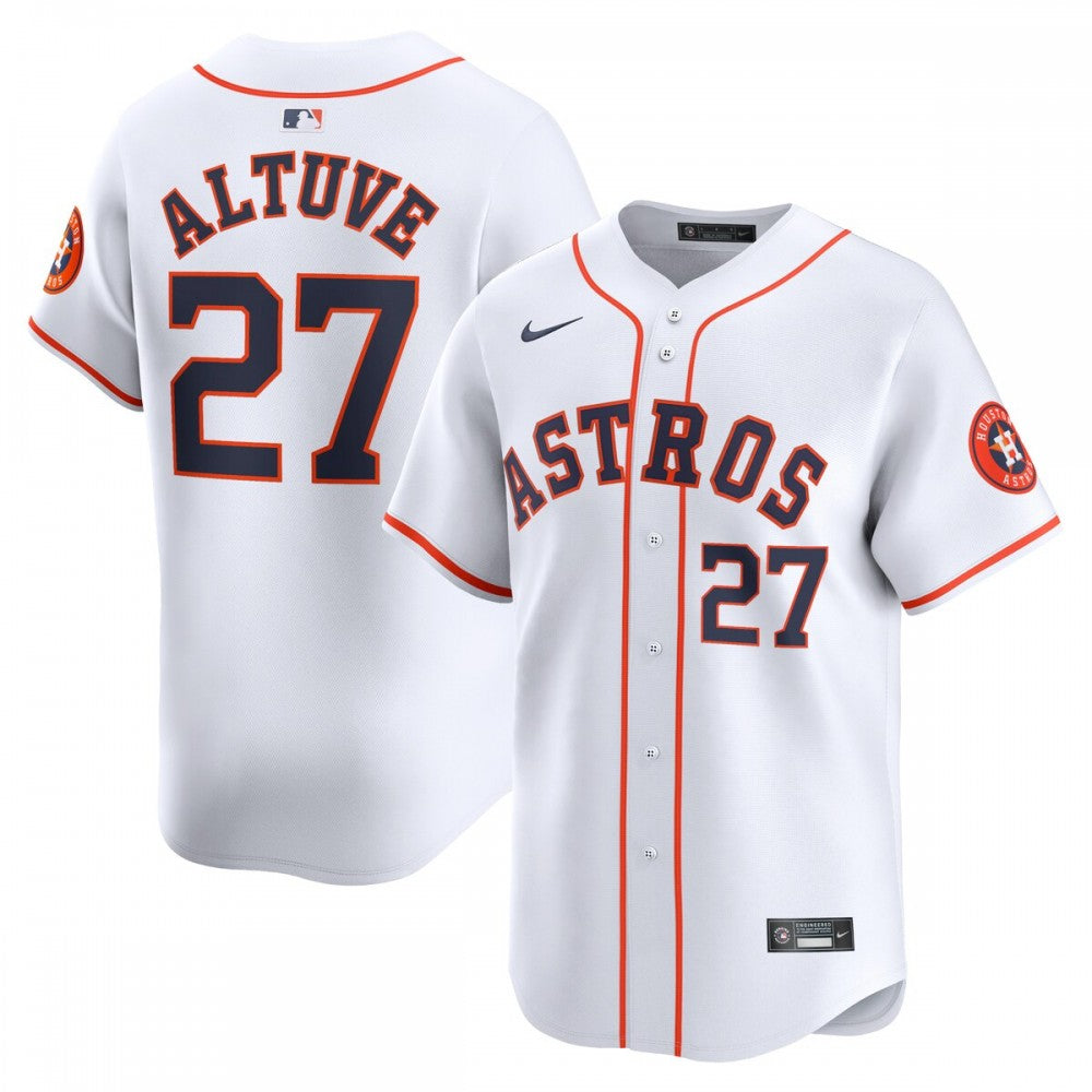 Jose Altuve Houston Astros Nike Home Limited Player MLB Jersey - White