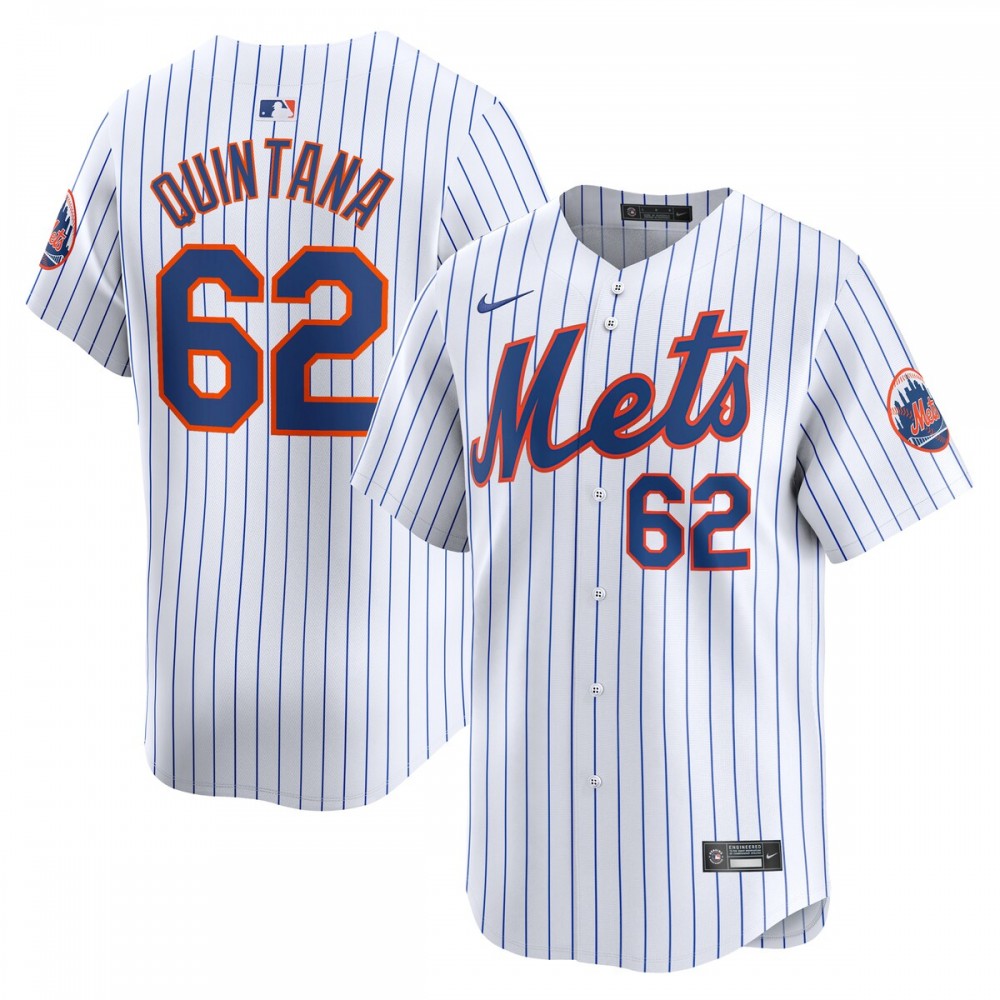 Jose Quintana New York Mets Nike Home Limited Player MLB Jersey - White