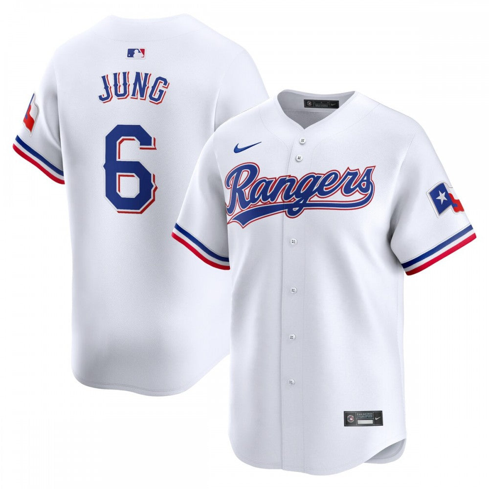 Josh Jung Texas Rangers Nike Home Limited Player MLB Jersey - White