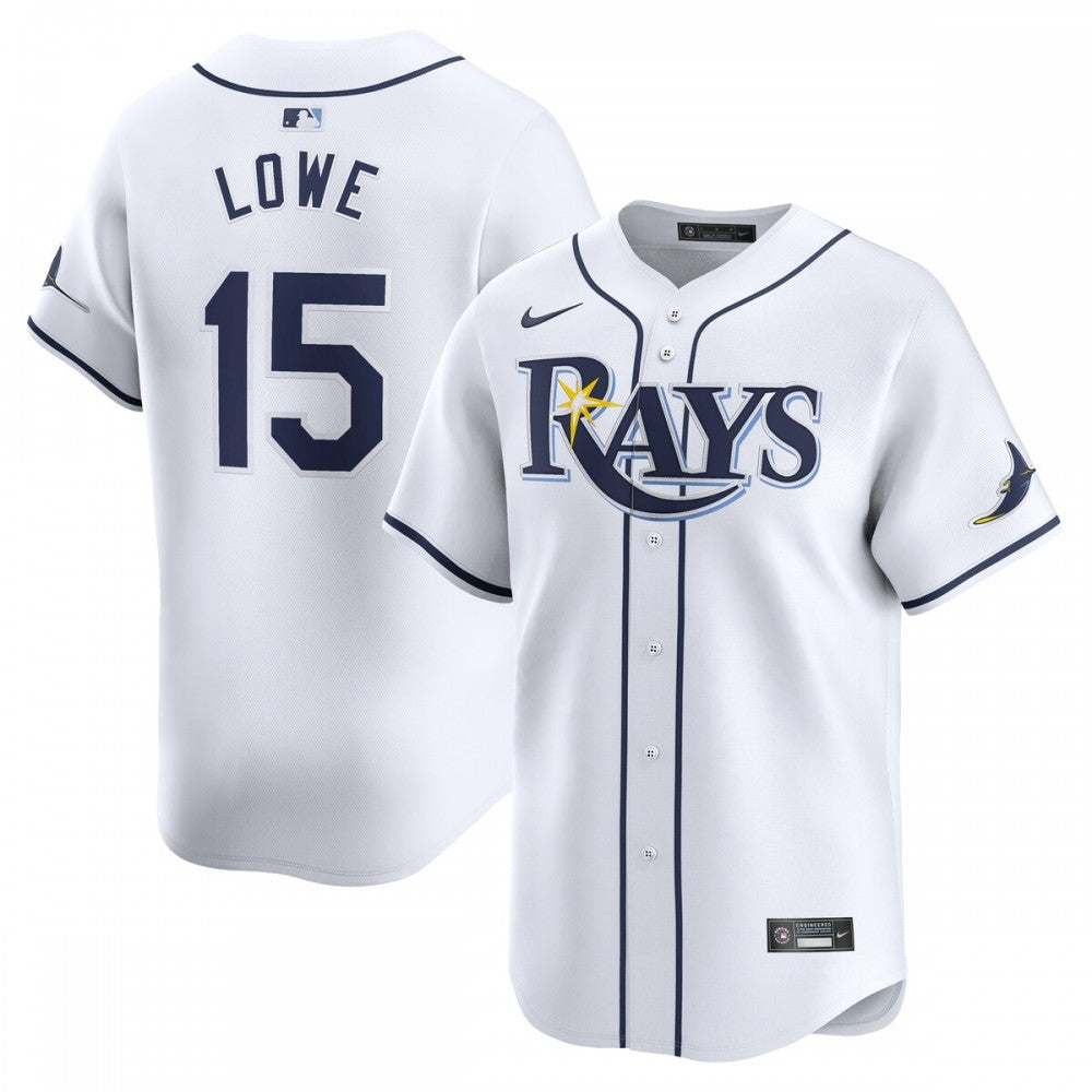 Josh Lowe Tampa Bay Rays Nike Home Limited Player MLB Jersey - White