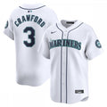 J.P. Crawford Seattle Mariners Nike Home Limited Player MLB Jersey - White