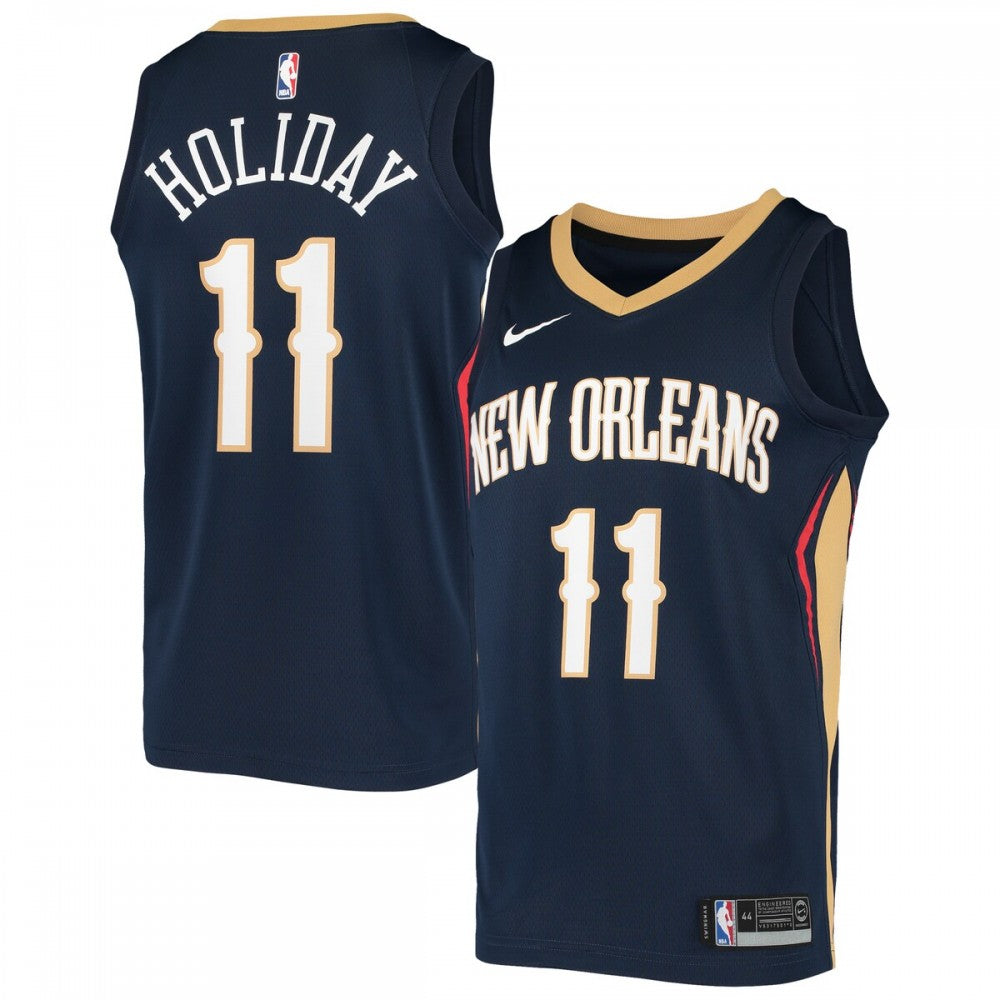 Jrue Holiday New Orleans Pelicans Nike Swingman NBA Jersey - Navy