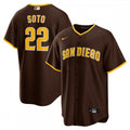 Juan Soto San Diego Padres Nike Road Replica Player MLB Jersey - Brown